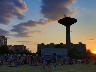 Közösségi élmény a Víztoronynál - fotó: 