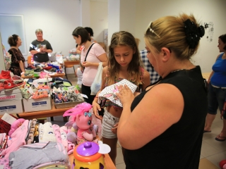Közösségi vásár a Civil Házban - fotó: 