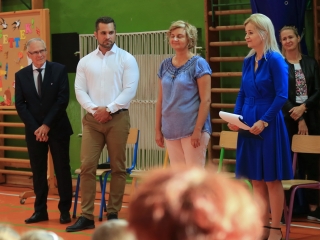 Tanévnyitó a Móricz iskolában - fotó: 