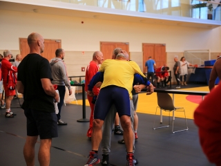 Jubileumi birkózó versenyek Rácalmáson - fotó: 