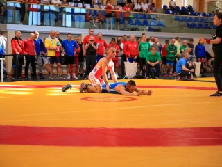 Jubileumi birkózó versenyek Rácalmáson - fotó: 