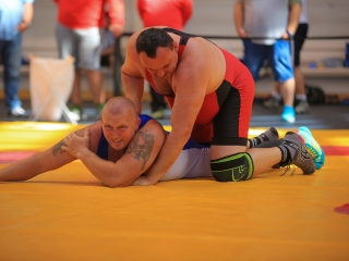 Jubileumi birkózó versenyek Rácalmáson - fotó: 