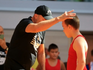 Jubileumi birkózó versenyek Rácalmáson - fotó: 