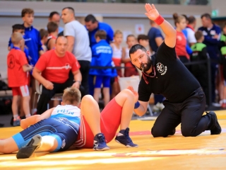 Jubileumi birkózó versenyek Rácalmáson - fotó: 