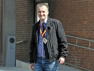 Labda banda a Városháza téren - fotó: Sándor Judit