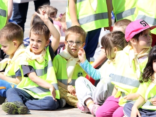 Labda banda a Városháza téren - fotó: Sándor Judit