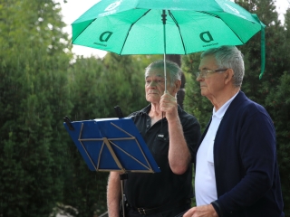 A Jakó-házaspár emlékművének avatása - fotó: 