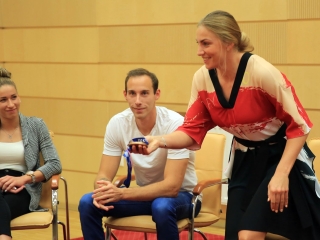 Sportolók köszöntése a Városházán - fotó: 