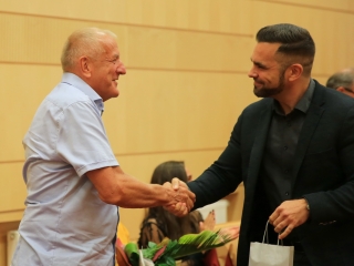 Sportolók köszöntése a Városházán - fotó: 