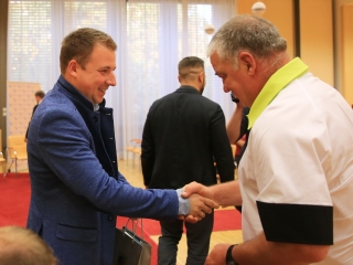 Sportolók köszöntése a Városházán - fotó: 