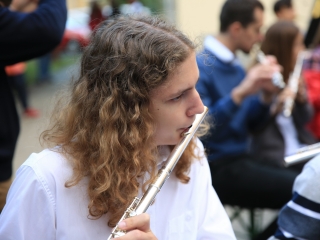 A zene világnapja a Sándor Frigyes Zeneiskolában - fotó: 