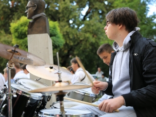 A zene világnapja a Sándor Frigyes Zeneiskolában - fotó: 