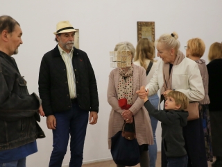 A megyei tárlat megnyitója az Uitz Teremben - fotó: 