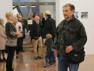 A megyei tárlat megnyitója az Uitz Teremben - fotó: 