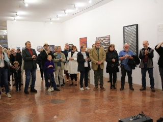 A megyei tárlat megnyitója az Uitz Teremben - fotó: 