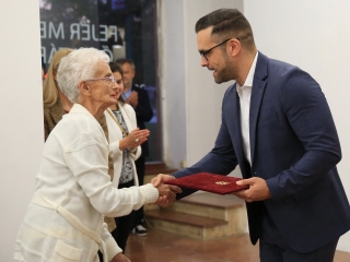 A megyei tárlat megnyitója az Uitz Teremben - fotó: 