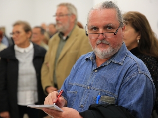 A megyei tárlat megnyitója az Uitz Teremben - fotó: 