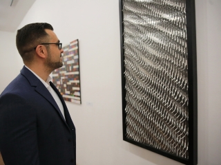 A megyei tárlat megnyitója az Uitz Teremben - fotó: 