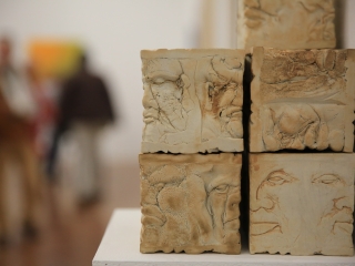 A megyei tárlat megnyitója az Uitz Teremben - fotó: 