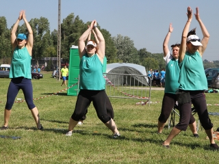 Családi hétvége II. nap Parázs Varázs - Sárkányhajó, foci - fotó: Sándor Judit