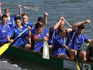 Családi hétvége II. nap Parázs Varázs - Sárkányhajó, foci - fotó: Sándor Judit