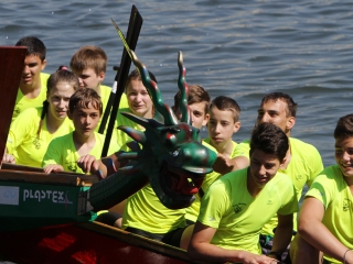 Családi hétvége II. nap Parázs Varázs - Sárkányhajó, foci - fotó: Sándor Judit