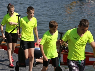 Családi hétvége II. nap Parázs Varázs - Sárkányhajó, foci - fotó: Sándor Judit