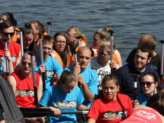 Családi hétvége II. nap Parázs Varázs - Sárkányhajó, foci - fotó: Sándor Judit