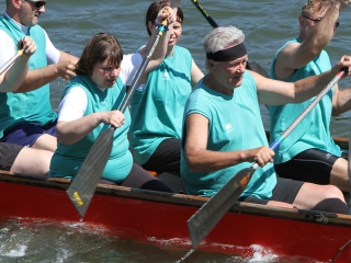Családi hétvége II. nap Parázs Varázs - Sárkányhajó, foci - fotó: Sándor Judit
