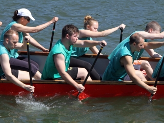 Családi hétvége II. nap Parázs Varázs - Sárkányhajó, foci - fotó: Sándor Judit