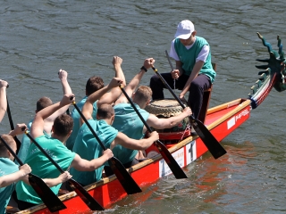 Családi hétvége II. nap Parázs Varázs - Sárkányhajó, foci - fotó: Sándor Judit