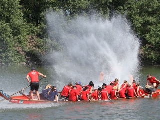 Családi hétvége II. nap Parázs Varázs - Sárkányhajó, foci - fotó: Sándor Judit