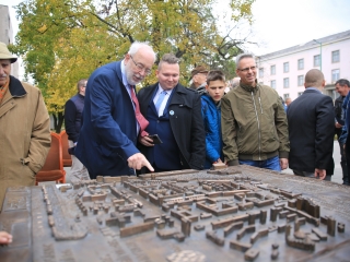 A városmakett avatóünnepségének képei  - fotó: 