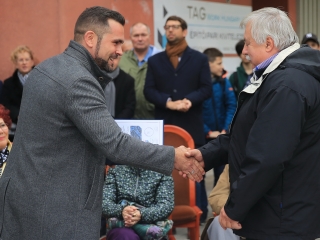 A városmakett avatóünnepségének képei  - fotó: 