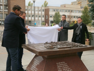 A városmakett avatóünnepségének képei  - fotó: 