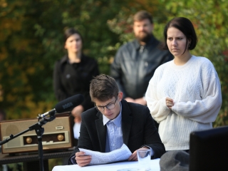 '56 öröksége: ünnepi műsor és koszorúzás a kopjafánál - fotó: 