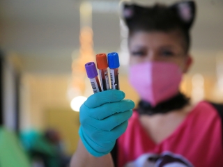 A Halloween véradás véresen komoly képei!  - fotó: 