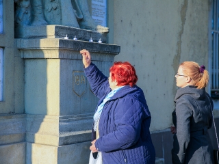 Penteleiek világháborús megemlékezése - fotó: 