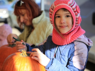 Tökfaragó verseny a Vasmű úton - fotó: 