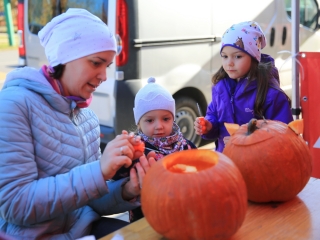Tökfaragó verseny a Vasmű úton - fotó: 