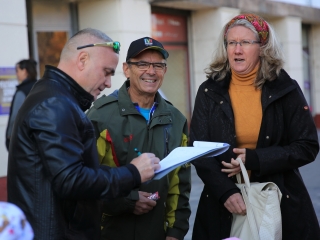 Tökfaragó verseny a Vasmű úton - fotó: 