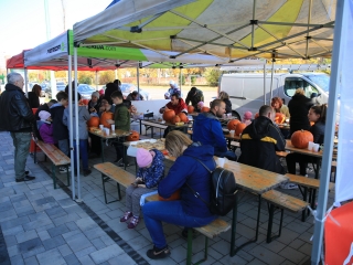 Tökfaragó verseny a Vasmű úton - fotó: 