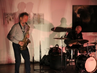 Éri Jenő kiállításának megnyitója az Uitz Teremben - fotó: 