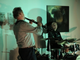 Éri Jenő kiállításának megnyitója az Uitz Teremben - fotó: 