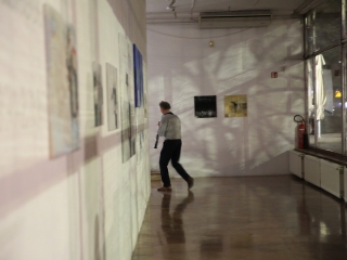 Éri Jenő kiállításának megnyitója az Uitz Teremben - fotó: 