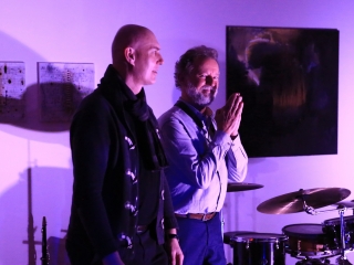 Éri Jenő kiállításának megnyitója az Uitz Teremben - fotó: 