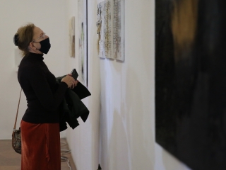 Éri Jenő kiállításának megnyitója az Uitz Teremben - fotó: 