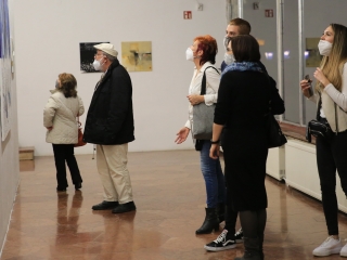 Éri Jenő kiállításának megnyitója az Uitz Teremben - fotó: 