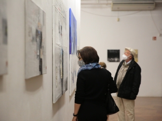 Éri Jenő kiállításának megnyitója az Uitz Teremben - fotó: 