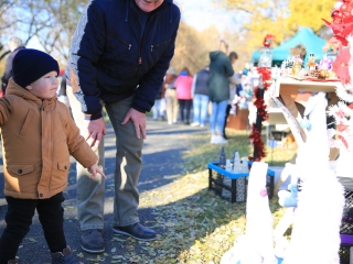 Mikulásváró kavalkád a Szalki-szigeten - fotó: 
